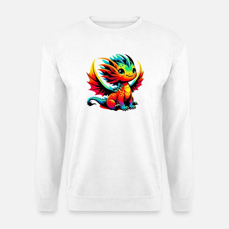 Dragon - Unisex Sweatshirt - white