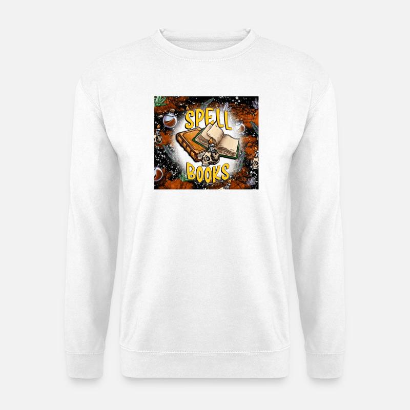 Zauberbücher Hexenzauber - Unisex Pullover - Weiß