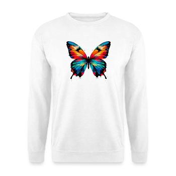 Butterfly - Unisex Sweatshirt - white - Front