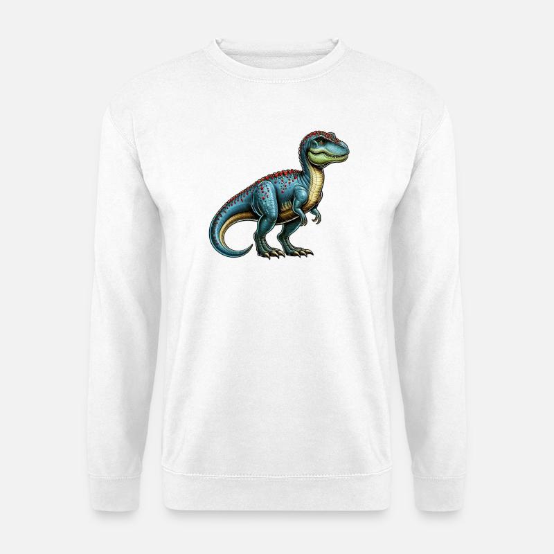 Dinosaur - Unisex Sweatshirt - white