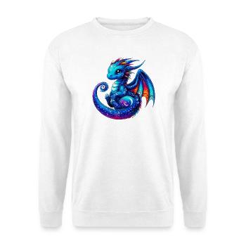 Dragon - Unisex Sweatshirt - white - Front