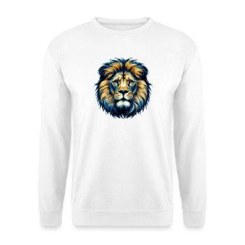 Löwe - Unisex Pullover - Weiß - Vorne