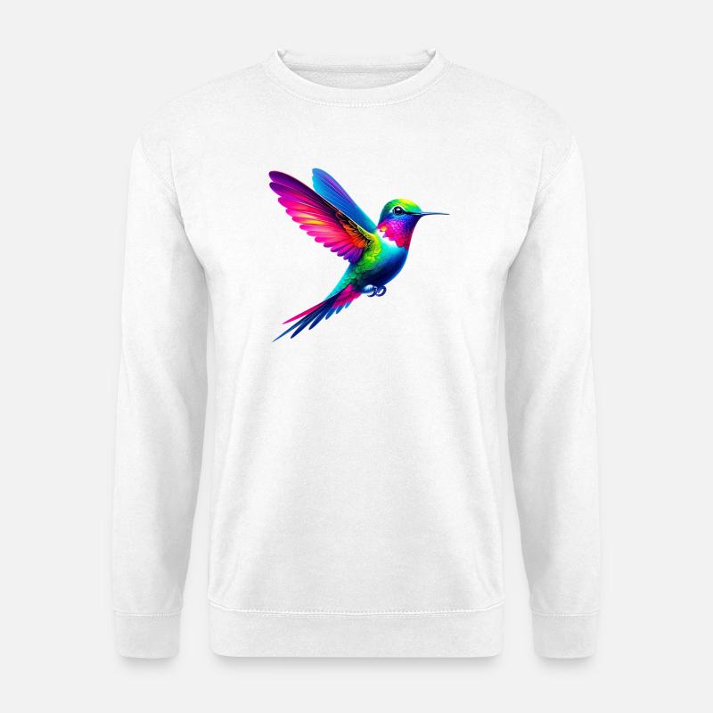 Kolibri - Unisex Pullover - Weiß