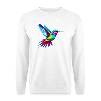 Colibri - Sweat-shirt Unisexe - blanc - Devant