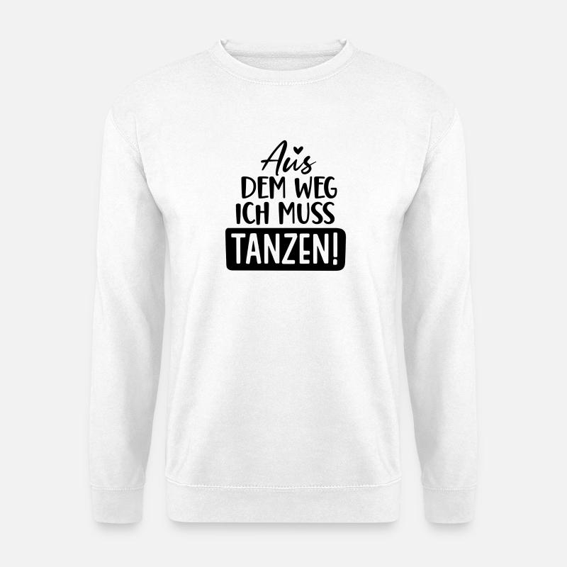 Fête Week-end Tango Disco Pub - Sweat-shirt Unisexe - blanc