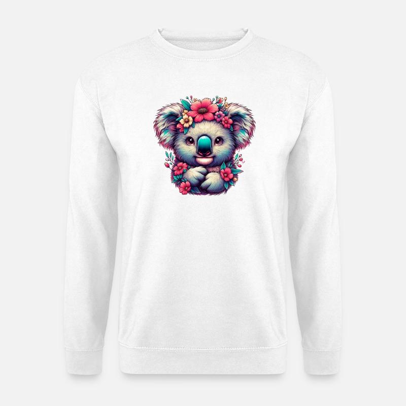 Koala - Unisex Pullover - Weiß