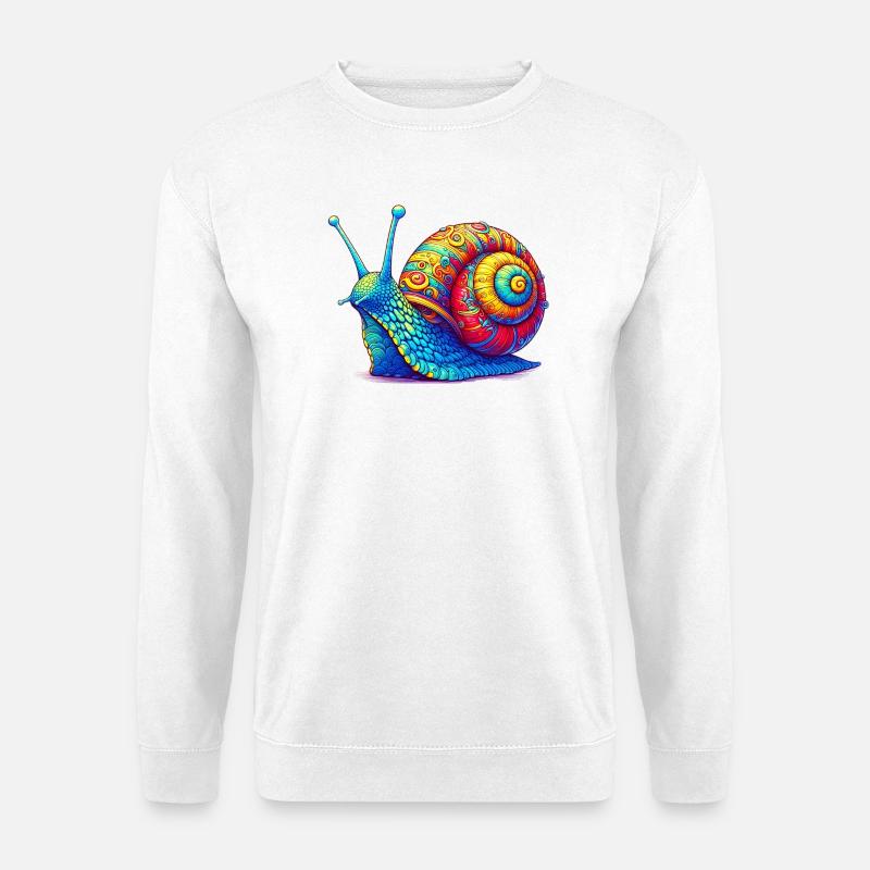 Snail - Unisex Sweatshirt - white