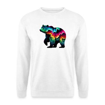 Ours - Sweat-shirt Unisexe - blanc - Devant