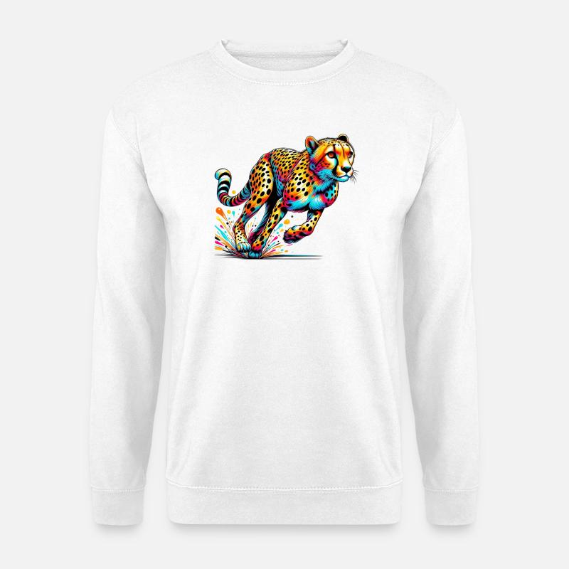 Cheetah - Unisex Sweatshirt - white