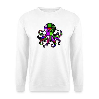 Octopus - Unisex Sweatshirt - white - Front