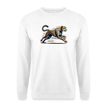 Cheetah - Unisex Sweatshirt - white - Front