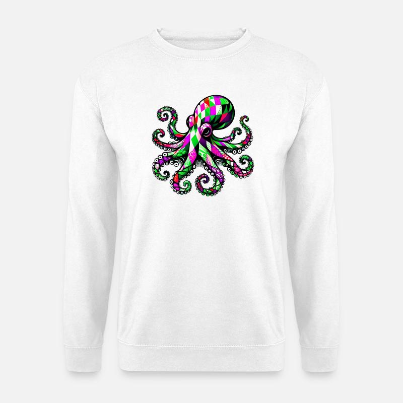 Octopus - Unisex Sweatshirt - white