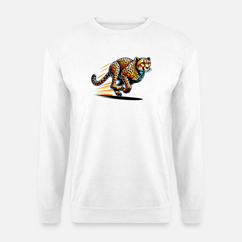 Cheetah - Unisex Sweatshirt - white