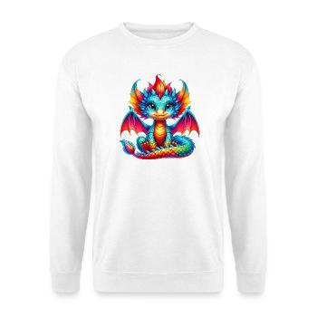 Dragon - Unisex Sweatshirt - white - Front