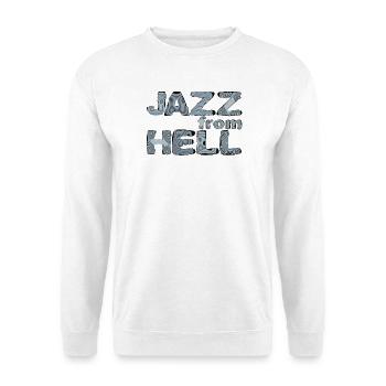 Jazz from Hell: Psychedelic Glyphs - Unisex Sweatshirt - white - Front