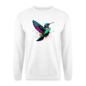 Hummingbird - Unisex Sweatshirt - white - Front