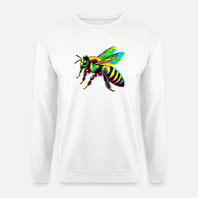 Biene - Unisex Pullover - Weiß