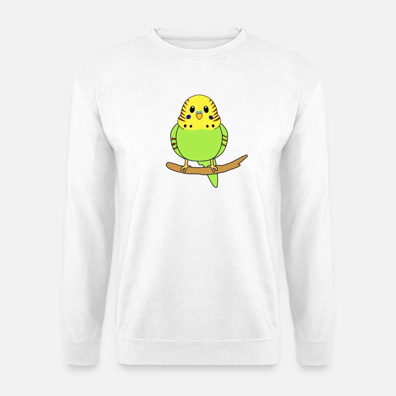 Budgerigar - Unisex Sweatshirt - white