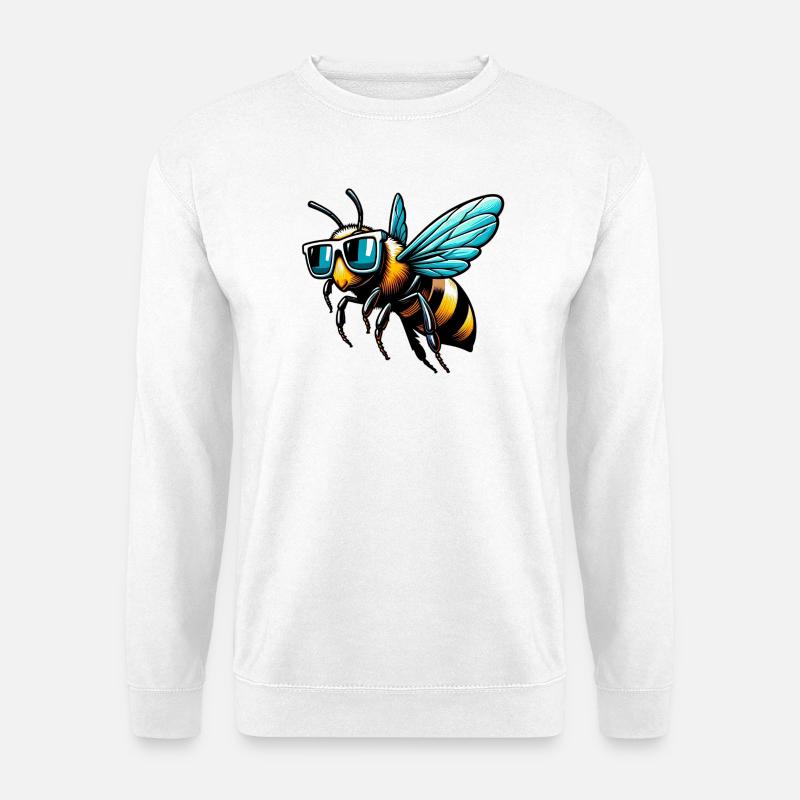 Bee - Unisex Sweatshirt - white