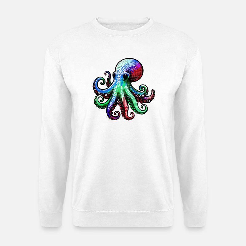 Octopus - Unisex Sweatshirt - white