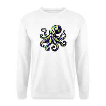 Octopus - Unisex Sweatshirt - white - Front