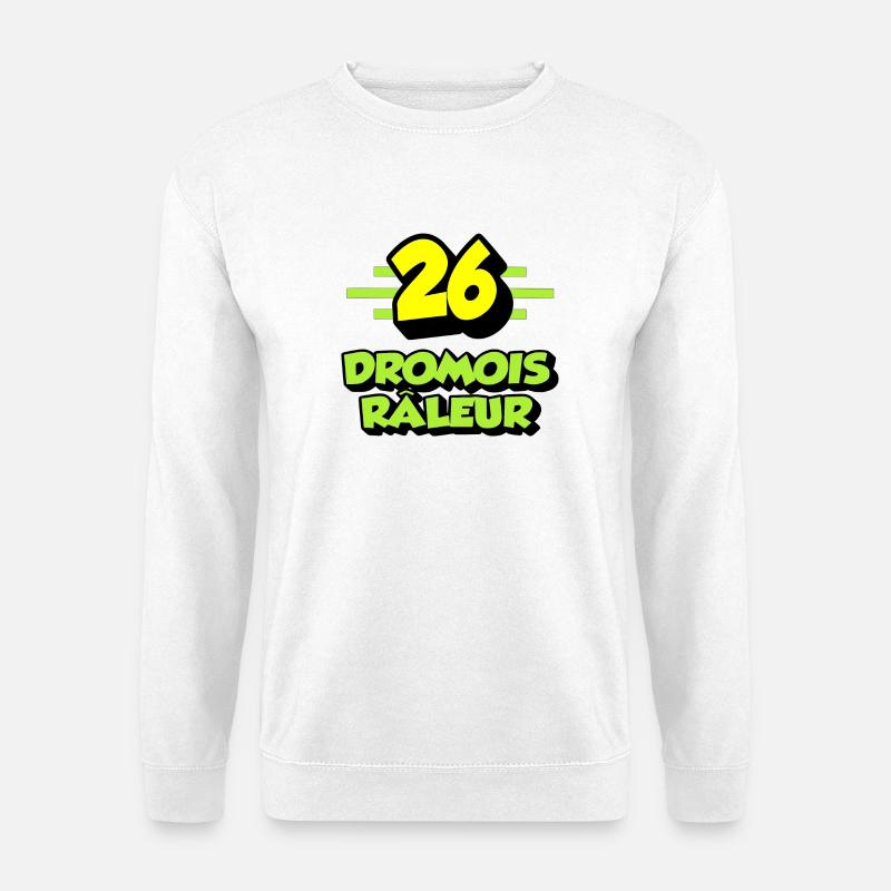 Klagende Drôme - Unisex Pullover - Weiß