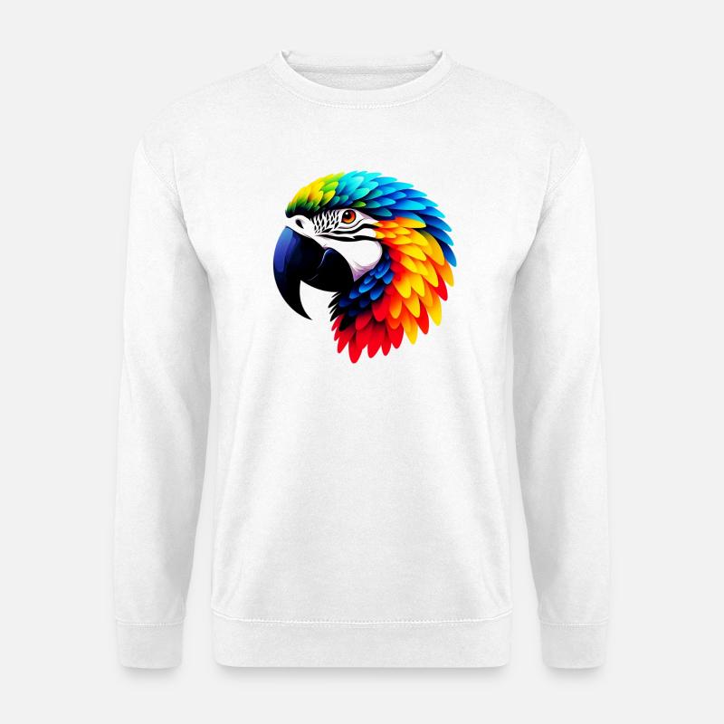 Parrot - Unisex Sweatshirt - white