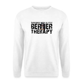Bouvier bernois - Sweat-shirt Unisexe - blanc - Devant