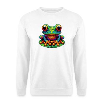 Frog - Unisex Sweatshirt - white - Front