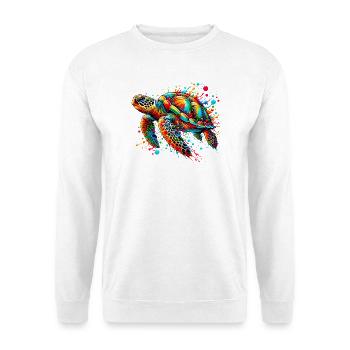 Turtle - Unisex Sweatshirt - white - Front