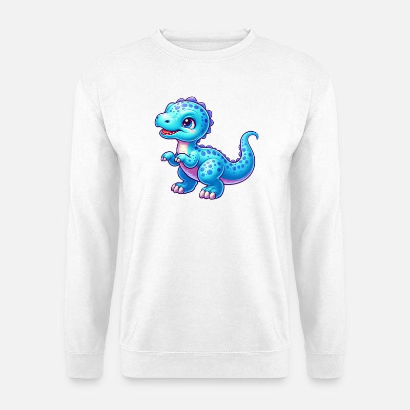 Dinosaur - Unisex Sweatshirt - white