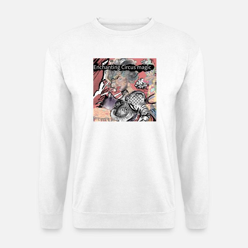 Enchanting Circus Magic - Unisex Sweatshirt - white