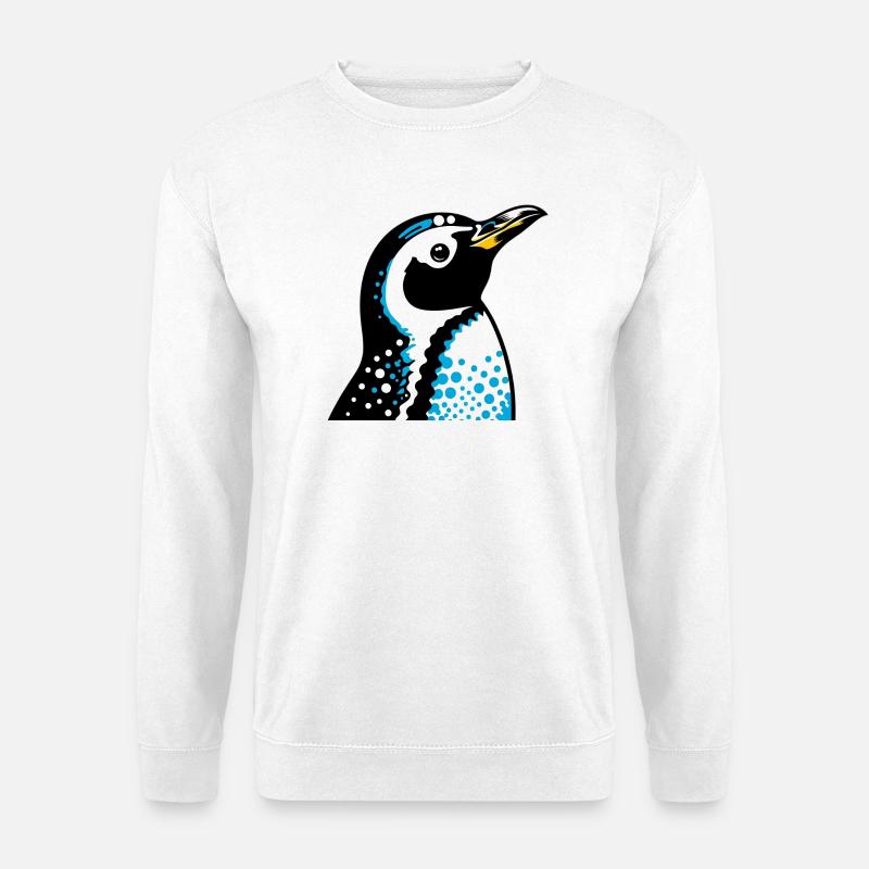 Pinguin - Unisex Pullover - Weiß
