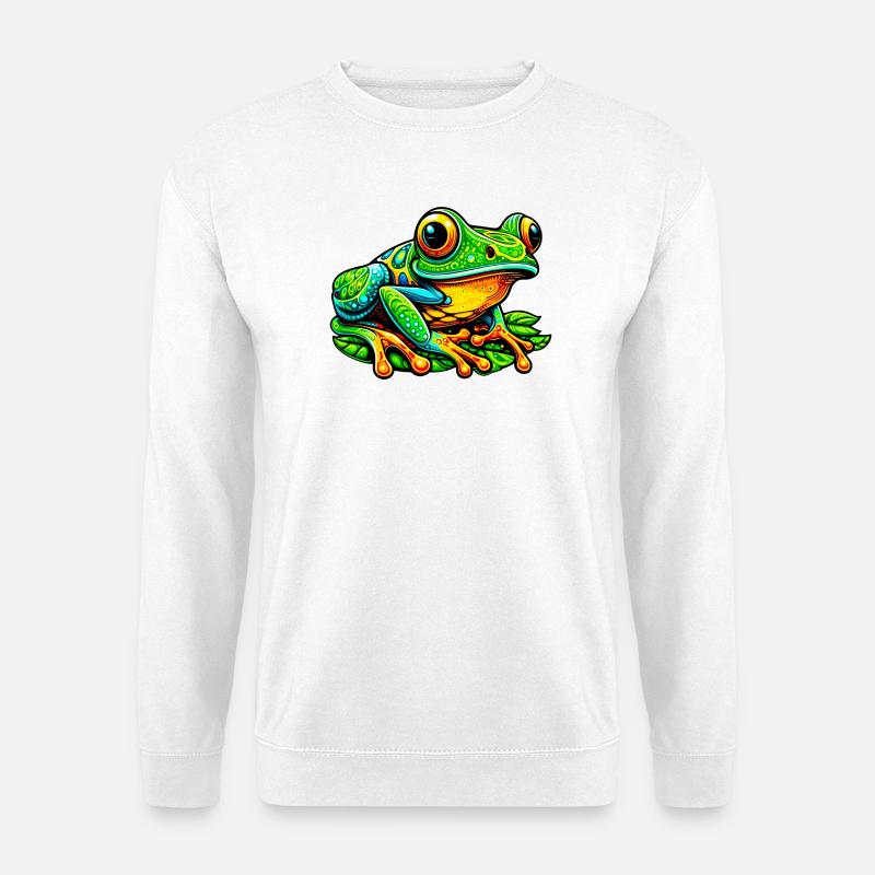 Frog - Unisex Sweatshirt - white