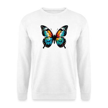 Butterfly - Unisex Sweatshirt - white - Front