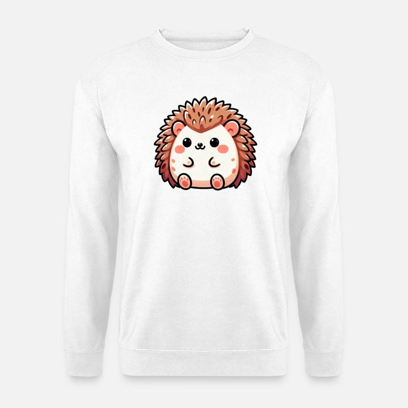Hedgehog - Unisex Sweatshirt - white