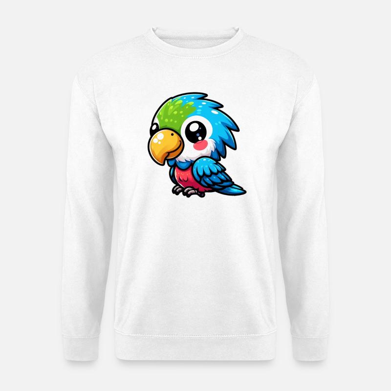 Parrot - Unisex Sweatshirt - white