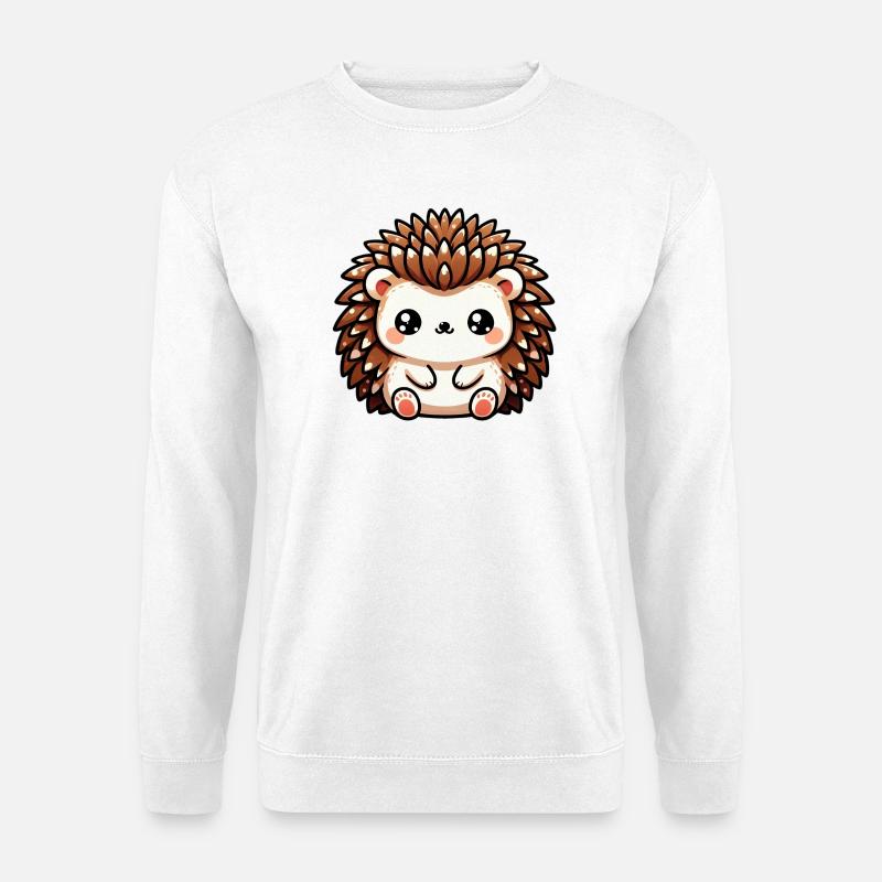 Igel - Unisex Pullover - Weiß