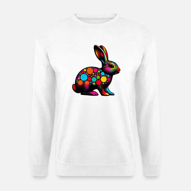 Rabbit - Unisex Sweatshirt - white