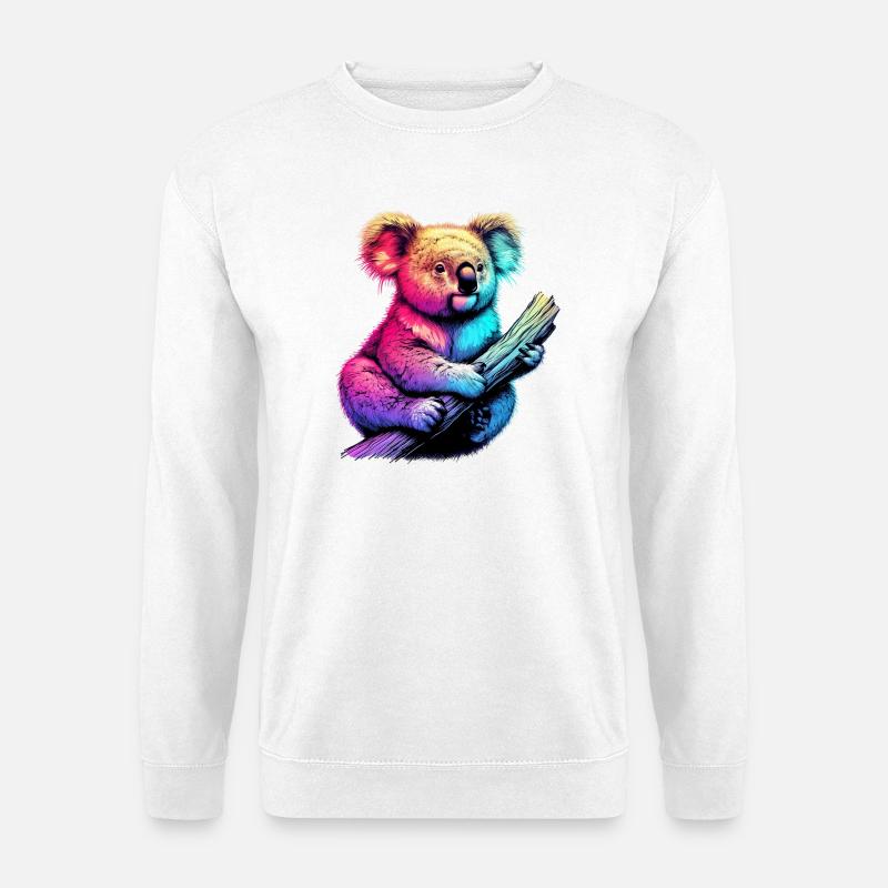 Koala - Unisex Pullover - Weiß
