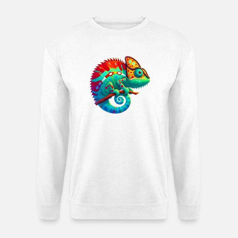 Chamäleon - Unisex Pullover - Weiß