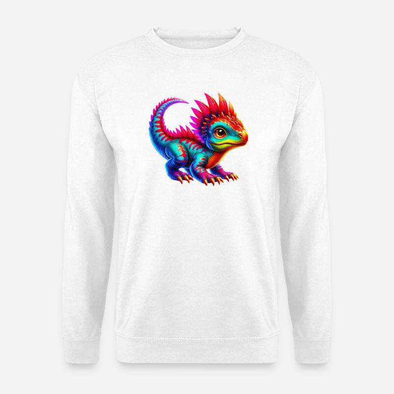 Dinosaur - Unisex Sweatshirt - white