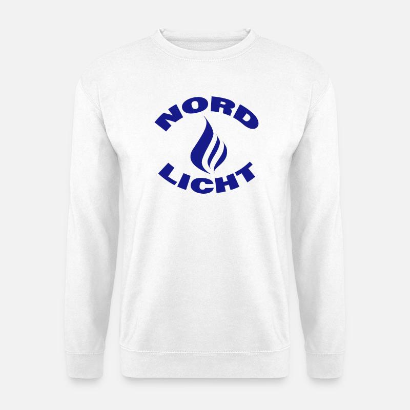 NORDLICHT - Unisex Pullover - Weiß