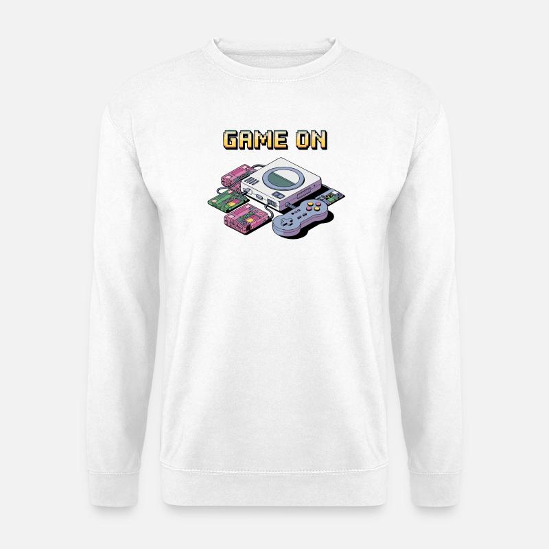 Retro Gaming Console Design - Unisex Sweatshirt - white