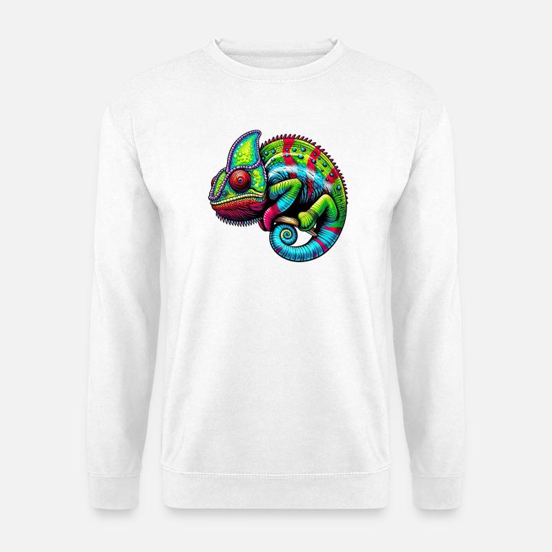 Chameleon - Unisex Sweatshirt - white