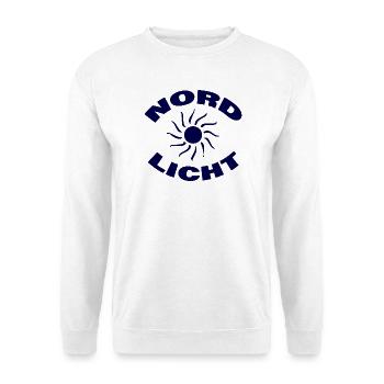 NORDLICHT - Unisex Pullover - Weiß - Vorne
