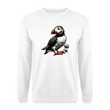 Puffin - Unisex Sweatshirt - white - Front