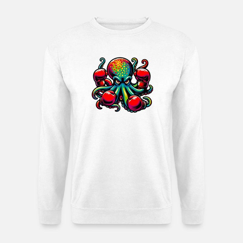 Octopus - Unisex Sweatshirt - white