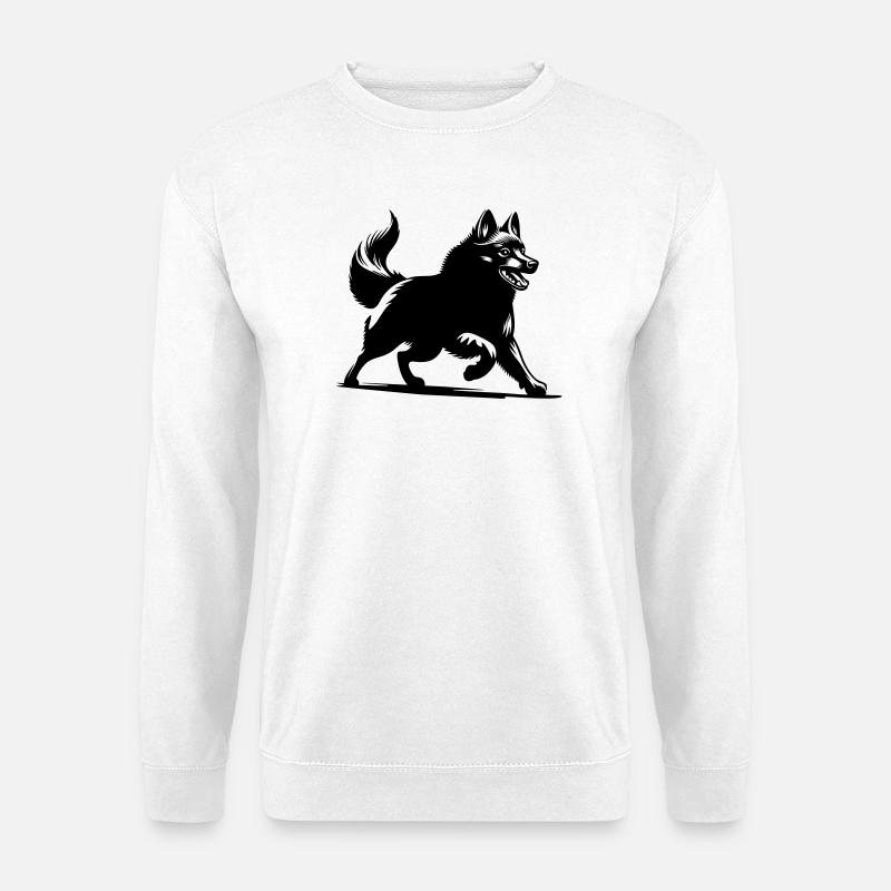 Schipperke - Unisex Pullover - Weiß