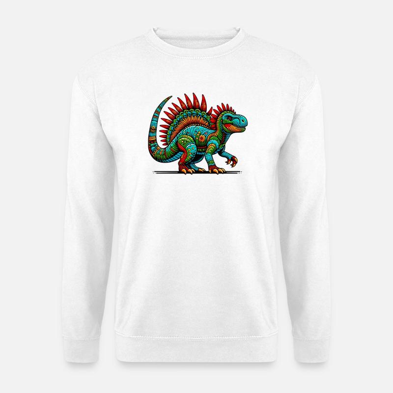 Dinosaur - Unisex Sweatshirt - white
